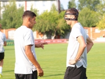 Фоторепортаж с вечерней тренировки «Тобола»