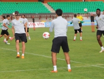 Фоторепортаж с вечерней тренировки «Тобола»