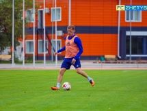 Фоторепортаж с тренировки «Жетысу» в Костанае