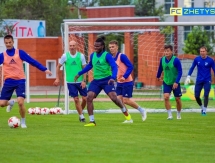 Фоторепортаж с тренировки «Жетысу» в Костанае