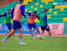 Фоторепортаж с тренировки «Жетысу» в Костанае