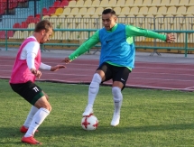 Фоторепортаж с тренировки «Атырау» перед матчем с «Иртышом»