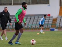 Фоторепортаж с тренировки «Атырау» перед матчем с «Иртышом»