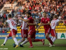 Фоторепортаж с матча Премьер-Лиги «Актобе» — «Кайсар» 3:1