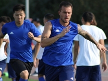 Фоторепортаж с тренировки «Акжайыка»