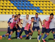 Фоторепортаж с тренировки «Акжайыка»