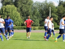 Фоторепортаж с тренировки «Акжайыка»