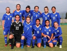 Фоторепортаж с товарищеского матча женских сборных до 19 лет Казахстан — Кыргызстан 5:0