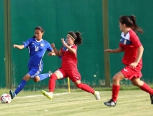 Фоторепортаж с товарищеского матча женских сборных до 19 лет Казахстан — Кыргызстан 5:0