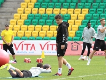 Фоторепортаж с тренировки «Тобола»