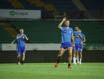 Фоторепортаж с предыгровой тренировки «Сигмы» в Алматы