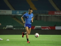 Фоторепортаж с предыгровой тренировки «Сигмы» в Алматы