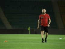 Фоторепортаж с предыгровой тренировки «Сигмы» в Алматы