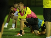 Фоторепортаж с тренировки «Кайрата» перед матчем Лиги Европы с «Сигмой»