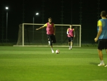 Фоторепортаж с тренировки «Кайрата» перед матчем Лиги Европы с «Сигмой»