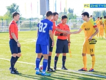 Фоторепортаж с матча Второй лиги «Жетысу М» — «Кайрат М» 1:1