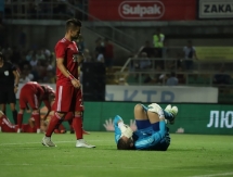 Фото с матча Лиги Европы «Кайрат» — «Сигма» 1:2