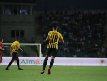 Фото с матча Лиги Европы «Кайрат» — «Сигма» 1:2