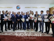 Лучших спортсменов и тренеров наградили в Астане