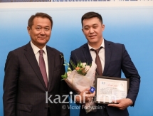 Лучших спортсменов и тренеров наградили в Астане