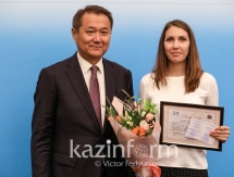 Лучших спортсменов и тренеров наградили в Астане