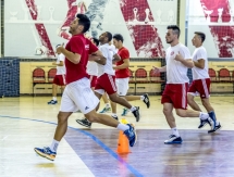 Фоторепортаж с тренировки «Кайрата»