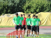 Фоторепортаж с тренировки «Кызыл-Жара СК»