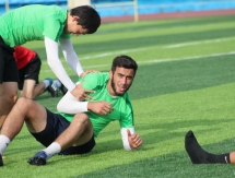 Фоторепортаж с тренировки «Кызыл-Жара СК»