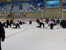 Фоторепортаж с тренировки «Кулагера»