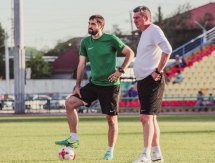 Фоторепортаж с предыгровой тренировки «Атырау»