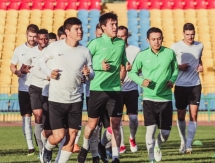 Фоторепортаж с предыгровой тренировки «Атырау»