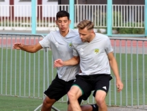 Фото и видео тренировки «Тобола» в Атырау