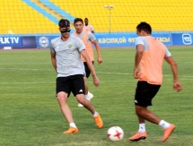 Фото и видео тренировки «Тобола» в Атырау