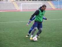 Фоторепортаж с тренировки «Окжетпеса»