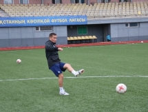 Фоторепортаж с тренировки «Окжетпеса»