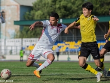 Фоторепортаж с матча Первой лиги «Актобе-Жас» — «Каспий» 2:1