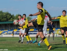 Фоторепортаж с матча Первой лиги «Актобе-Жас» — «Каспий» 2:1