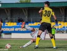 Фоторепортаж с матча Первой лиги «Актобе-Жас» — «Каспий» 2:1