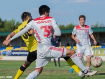 Фоторепортаж с матча Первой лиги «Актобе-Жас» — «Каспий» 2:1