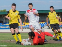 Фоторепортаж с матча Первой лиги «Актобе-Жас» — «Каспий» 2:1