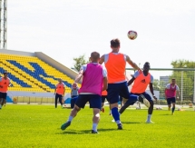 Фоторепортаж с тренировки «Акжайыка»