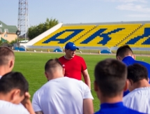 Фоторепортаж с тренировки «Акжайыка»