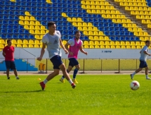 Фоторепортаж с тренировки «Акжайыка»