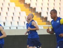 Фоторепортаж с предыгровой тренировки «Астаны» на Кипре