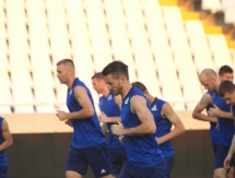 Фоторепортаж с предыгровой тренировки «Астаны» на Кипре