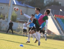 Фоторепортаж с вечерней тренировки «Атырау»