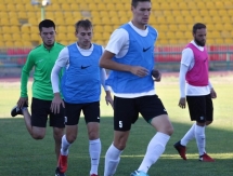 Фоторепортаж с вечерней тренировки «Атырау»