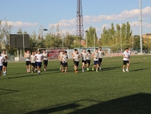 Фоторепортаж с предыгровой тренировки «Окжетпеса» в Кызылорде