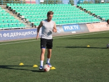 Фоторепортаж с предыгровой тренировки «Окжетпеса» в Кызылорде