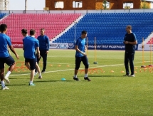 Фоторепортаж с предыгровой тренировки «Иртыша»